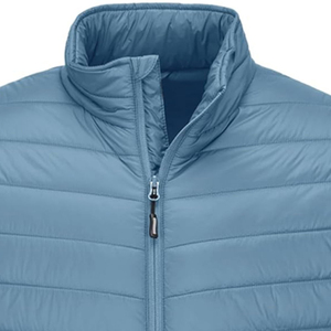 Chaqueta acolchada con capucha para hombre, abrigo acolchado ligero cálido a prueba de viento, moda para exteriores, prendas de vestir exteriores de invierno - Product Image 5