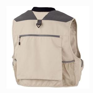 เสื้อกั๊กตกปลาชายมีกระเป๋าหลายใบผ้าตาข่ายนิ่มเสื้อกั๊กล่าสัตว์เสื้อกั๊กเดินทางล่าสัตว์กลางแจ้ง - Product Image 5