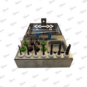Kit Profesional de 16 Piezas para Cirugía Dental Rootcare, Fresas de Acero para Implantes, Kits de Fresas con Trinquete/Atornillador Hexagonal, Instrumentos Manuales - Product Image 5