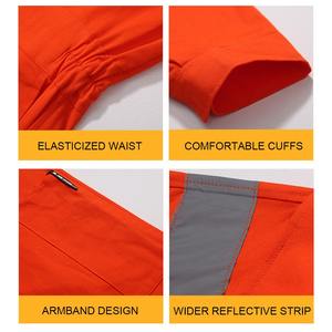 Wholesale Custom Fire Retardant High Visibility <b>Dust</b> <b>Coat</b> brightness Reflective Construction Workwear - Product Image 4