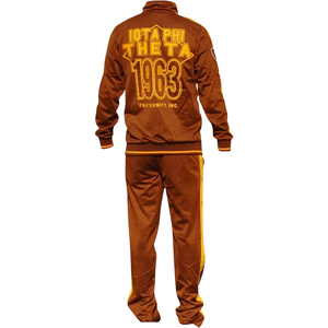 Survêtement en molleton Iota Phi Theta pour hommes, ensemble jogging deux pièces, vêtements de fraternité grecque, broderie 1963 - Product Image 2