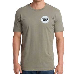 T-shirts en jersey ajustés 100% coton avec logo personnalisé pour femmes, hommes et unisexe - Product Image 3