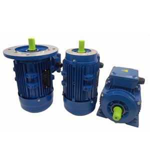 Moteur asynchrone triphasé à boîtier en aluminium approuvé CE série MS avec 2/4/6/8 pôles pour usage industriel - Product Image 2