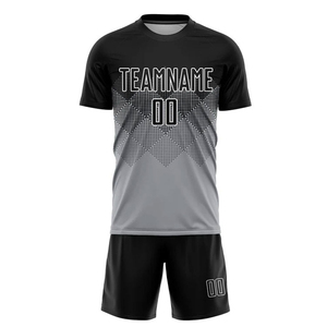 Uniforme de fútbol ligero y transpirable diseñado para partidos profesionales de hombres con una camiseta de fútbol de primera calidad que absorbe la humedad - Product Image 3