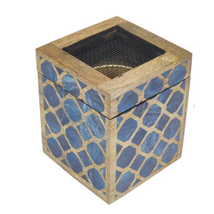 Juego de quemador Bakhoor de nácar, soporte de incienso de lujo, juego de quemador de incienso árabe MOP con soporte Bakhoor - Product Image 2