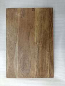 Planche à découper rectangulaire en bois d'acacia massif, présentoir de charcuterie écologique et sans danger pour les aliments, ensemble de vaisselle à base de jus de fruits - Product Image 4