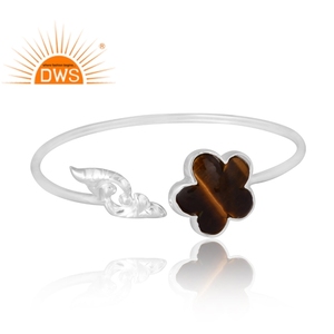 Latest Selling 925 <b>Sterling</b> <b>Silver</b> Natural Yellow Tiger Eye Gemstone <b>Bracelet</b> Custom Jewelry For <b>Women</b> Gift For Her - Product Image 1