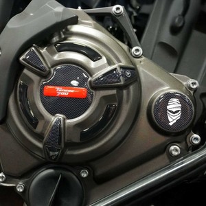 Kit Adesivi Protettivi Laterali per Moto Yamaha Tenere 700 - Adesivi Decorativi 3D in Gel - Product Image 1
