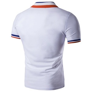 Usine en gros à la mode hommes polos personnalisés 100% coton logo de marque personnalisé décontracté séchage rapide nouveau Design promotionnel - Product Image 3