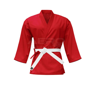 Uniforme de Karate y Jiu Jitsu para Adultos al por Mayor, Uniforme de Karate y Jiu Jitsu para Entrenamiento, Uniforme de Karate de Algodón Preencogido - Product Image 2