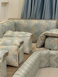 Sofá estilo Majlis árabe, diseño clásico, elegante conjunto para sala de estar, asientos de esquina de lujo, diseño que ahorra espacio - Product Image 3