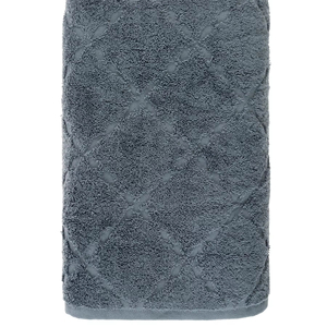 Serviette de bain rectangulaire en coton biologique tissé à imprimé floral, douce pour la peau, pour usage domestique, ensemble pour adultes - Product Image 2