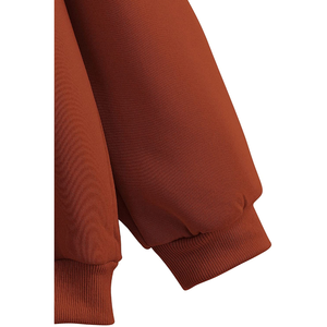 Sweat à capuche en molleton de coton pour femmes fermeture éclair sweat-shirt chaud doux pour des vêtements de plein air décontractés poches ajustables capuche doublée réglable - Product Image 2