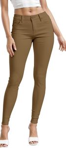 MODERN WOMEN'S SKINNY LEG <b>WORK</b> PANTS HYPER STRETCH COMFY CASUAL <b>TROUSERS</b> CUSTOM LOGO DIRECT FACTORY WHOLESALE NEW - Product Image 4