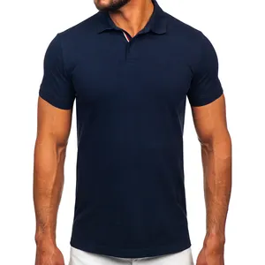 100 Cotton Mens Golf Polo Shirt Polo Blank Embroidered High Quality Camisas Polyester Men Quantity Custom Turtleneck OEM Anti