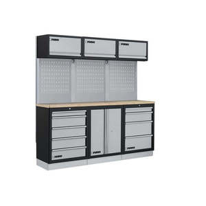 Modular <b>Workshop</b> Furniture Steel Iron Aluminium Customizable for Tool <b>Storage</b> Garage Use Powder Coating Finish OEM OBM Supported - Product Image 1