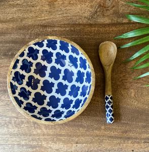 ชามไม้งานฝีมือที่หรูหราพร้อมผลิตภัณฑ์พิมพ์เคลือบโดยการส่งออกที่โดดเด่น - Product Image 1