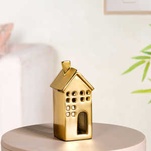Portavelas de Latón de Lujo Chapado en Oro para Decoración del Hogar, Bodas, Navidad - Product Image 2