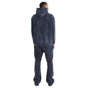 Survêtement pour homme de haute qualité, nouvelle mode, lavage à l'acide, 100% coton, séchage rapide, survêtement surdimensionné, broderie imprimée - Product Image 3