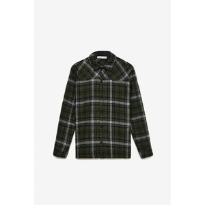 GRIMELANGE Alleni Men's Cotton <b>Shirt</b> Collar Relaxed Flannel <b>Shirt</b> - Product Image 6