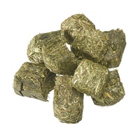 Foin d'alfalfa de qualité supérieure en cubes et granulés pour chevaux, chiens, bovins, porcs et poissons - Qualité alimentaire 25 kg/sac