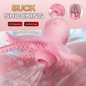 Volwassen speelgoed Vrouwelijke masturbator Zuigende tepelvibrator Clitorisstimulator Octopus Borstzuigapparaat Tepelmassage speelgoed - Product Image 1