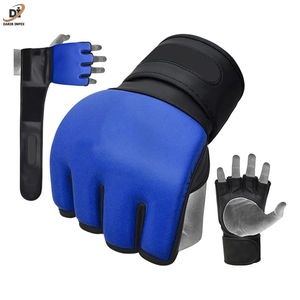 Guantes de neopreno con logotipo personalizado de alta calidad para deportes y boxeo MMA Equipo de rendimiento de protección al por mayor - Product Image 6