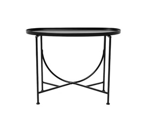 Traditional Metal Slashed 'O Shaped <b>Table</b> Designed for Living Room and Bedroom India by ELEGANT DESIGNS - Product Image 5
