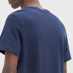 เสื้อยืดคัสตอม พิมพ์โลโก้ตามสั่ง เสื้อยืดคอกลม แขนสั้น ผ้าฝ้าย 100% เสื้อยืดผู้ชายแบบเรียบ - Product Image 4