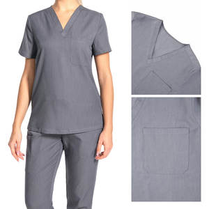 Ropa de hombre Scrub Shirt Pakistan Made Hospital Doctor Uniforme DE TRABAJO Médico Quirúrgico Unisex Uniforme Traje - Product Image 2