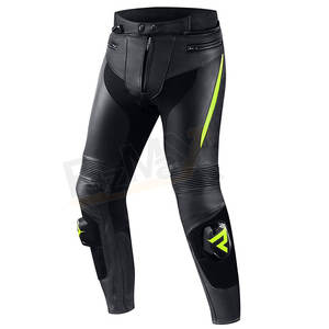 Pantalon en cuir léger de haute qualité pour hommes pour motards Nouveaux vêtements de sport avec caractéristiques imperméables et respirantes pour la moto - Product Image 1