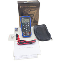 Calibrador de Procesos Digital Portátil TECPEL CL-420A de 5 Dígitos, Salida de Voltaje/Corriente de 24V CC (0.1-22mA), Alimentado por Batería de 9V, IEC1010