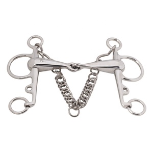 Haute qualité Mullen bouche trotting Bit cheval circonférence Logo personnalisé en cuir équipement équin Durable pour la course - Product Image 2