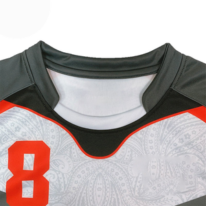 Diseño personalizado, uniforme de rugby sublimado, poliéster, hombres, transpirable, uniforme de rugby, ropa deportiva - Product Image 6