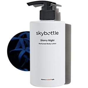 SkyBottle Starry Night Lotion pour le corps parfumée-Parfum élégant et hydratation profonde pour une peau douce et lisse - Product Image 1