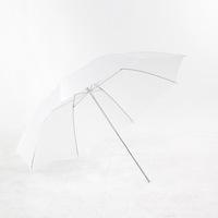 Parapluie de voyage manuel de haute qualité, spécial photographie, à lumière douce, coupe-vent, avec armature en fibre de verre et tige en acier argenté, 18 pouces