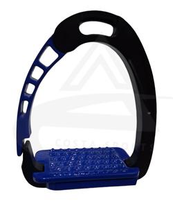 Venta al por mayor de alta calidad duradero mejor estilo ecuestre azul estribo pierna seguridad caballo salto libre seguridad estribos - Product Image 1