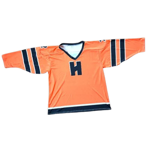 Maillot de hockey sur glace personnalisé, uniforme en polyester par sublimation, respirant, séchage rapide, couture durable, ensembles de tenue unisexe adulte 2025 - Product Image 1