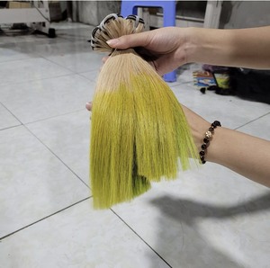 Paquetes de cabello de color degradado liso de hueso de alta calidad vietnamita al por mayor, 100% sin procesar sin enredos sin derramamiento de cabello crudo - Product Image 2