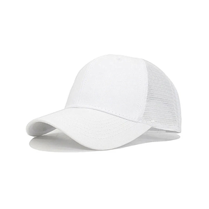 OEM ODM Estructurado 6 Panel Plain Trucker Hat Curved Brim Snapback Logotipo personalizado Sólido en blanco Deporte Sombrero para hombres Mujeres Casual Running - Product Image 5