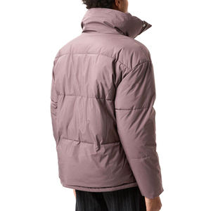 Chaqueta acolchada personalizada de invierno 2022 para hombre, venta al por mayor, Abrigo con capucha de lona de talla grande para mantener el calor - Product Image 3