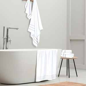 Serviettes de bain pour la maison, nouvelle arrivée 2026, en coton, fabriquées au Pakistan - Product Image 6