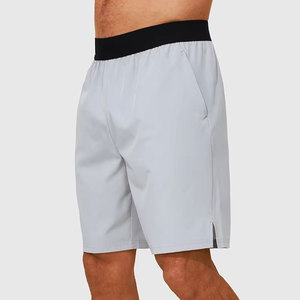 Summer Running Training Fitness <b>Shorts</b> Quick Dry High Stretch Elastic Waist Polyester / <b>Spandex</b> Athletic Gym <b>Shorts</b> - Product Image 3