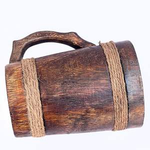 Mug en bois fait à la main pour le café Mug en bois naturel pour le thé Mug en bois écologique pour la maison Mug à café à prix avantageux - Product Image 6