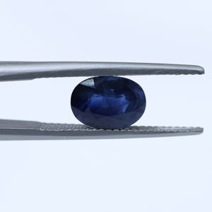100% Natural Fine Quality <b>Blue</b> Sapphire Heat Oval Cut 2.10 Cts. Deep <b>Blue</b> Color September Birthstone for Making Ring & Astrology - Product Image 3