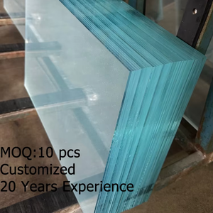 กระจกนิรภัยแบบแบนเคลือบผิว Ultra White ขนาด 10 มม. 12 มม. สำหรับตกแต่งผนังครัวและผนังม่านในพิพิธภัณฑ์ - Product Image 1