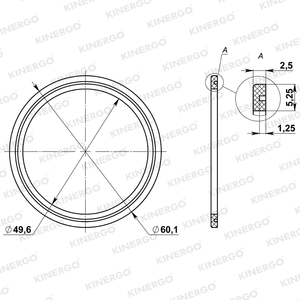 Anillo de Sellado SRZF04 para Chrysler ZF A999 4HP22; 4HP24; 5HP30 - Product Image 2