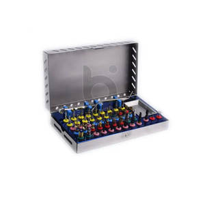 L'implant dentaire d'acier inoxydable perce les instruments chirurgicaux professionnels pour le placement d'implant utilisent des forets d'implant dentaire - Product Image 1