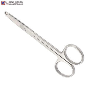 Ciseaux chirurgicaux LITTAUER Premium 5 1/2" en acier inoxydable, instruments de coupe manuels pour ligatures, norme de sécurité MOL, certifiés CE 5 - Product Image 4