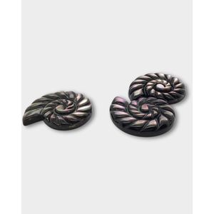 ลูกปัดเปลือกหอยสีดำสำหรับทำเครื่องประดับ - Product Image 4